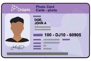 Ontario Photo Card